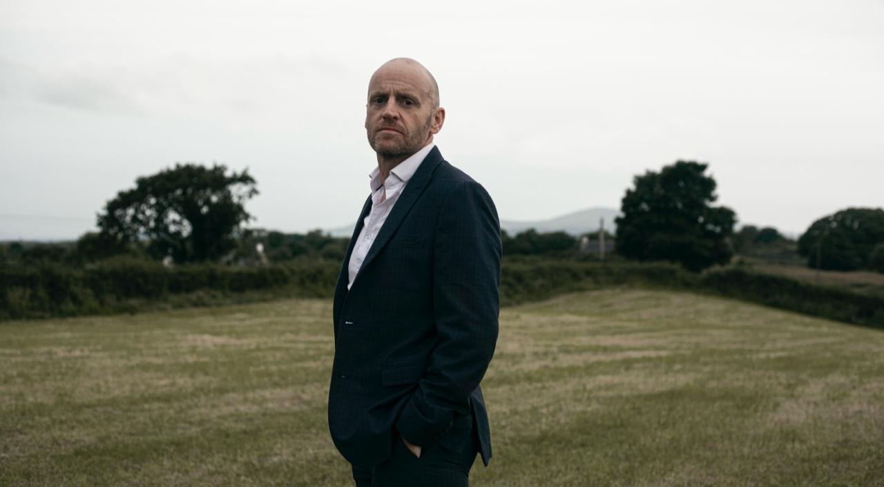 James Brannigan, founder of The Katie Trust, in a rural field