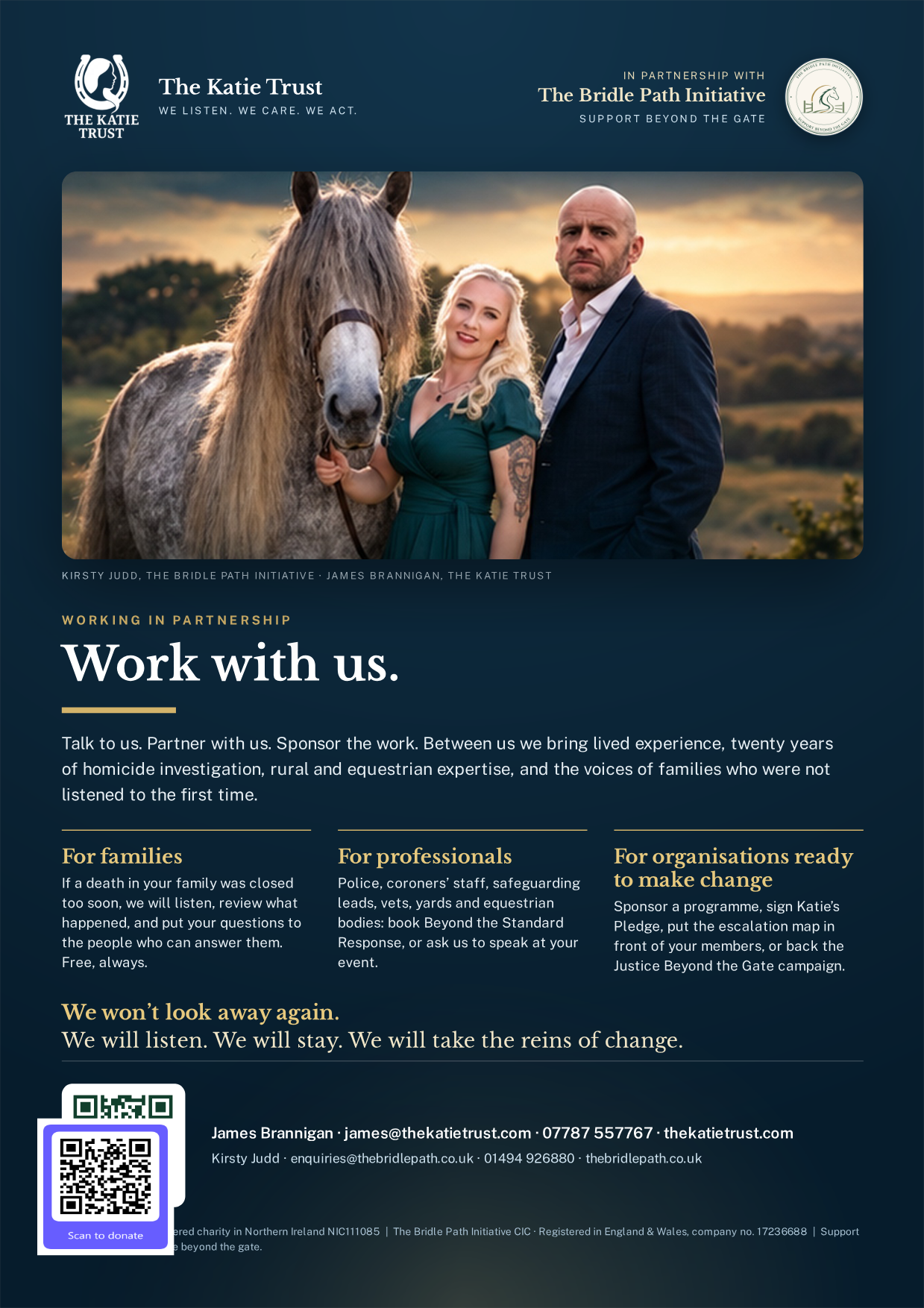 First page preview of Working in Partnership – Work With Us
